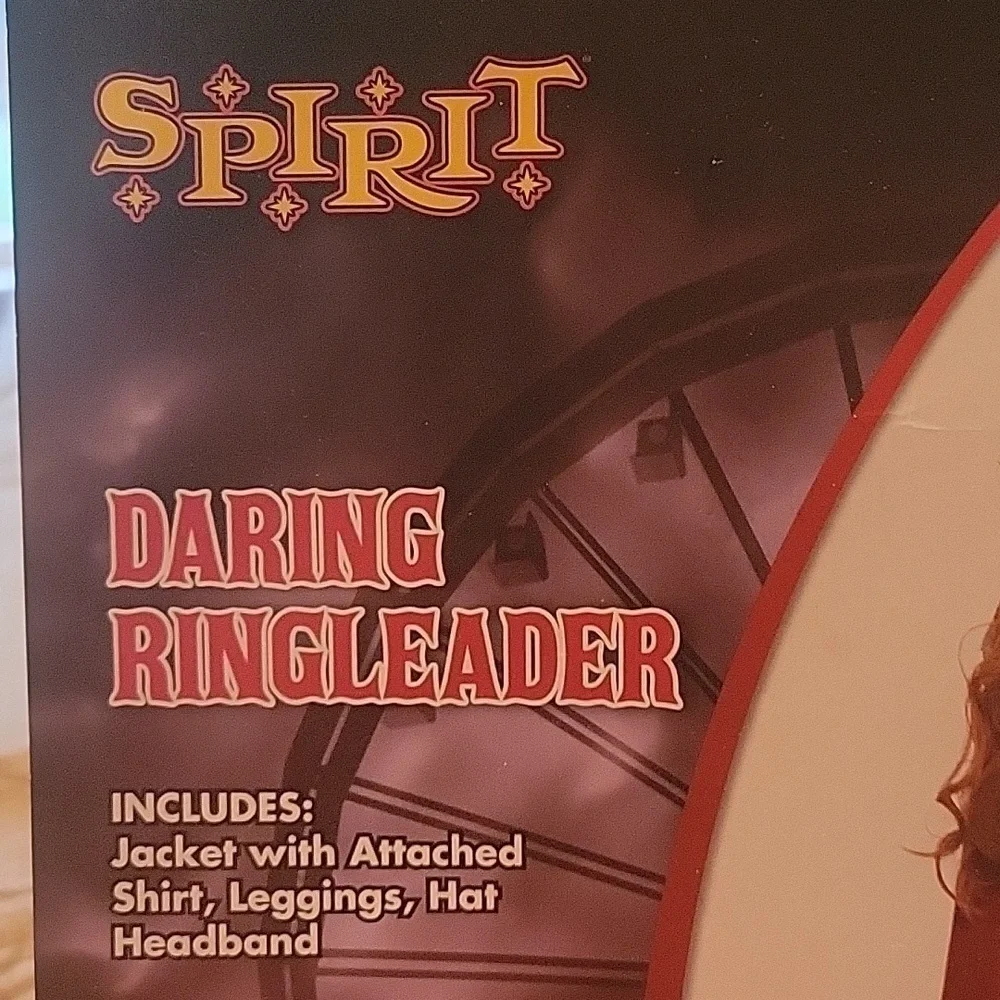 GIRL'S DARLING RINGLEADER COSTUME, SZ L,  12-14 - Picture 2 of 15